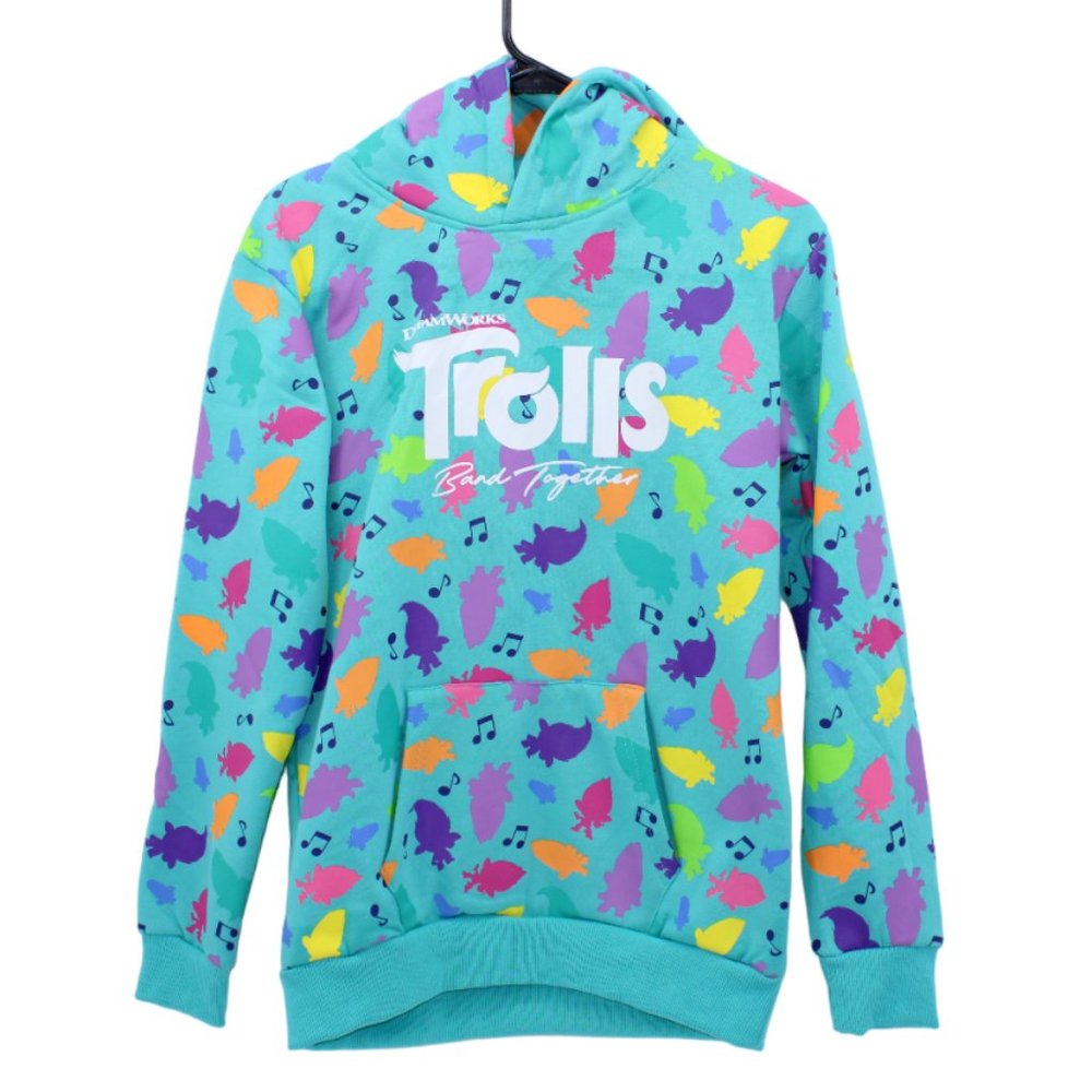 Limited Edition Trolls Band Together Promo Hoodie Sweater for Kids Small
